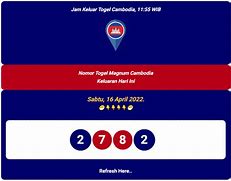 Result Togel Cambodia Hari Ini Tercepat